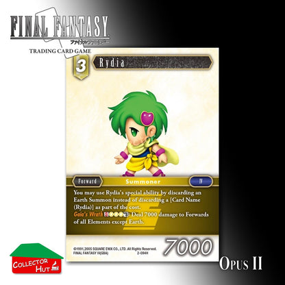 Final Fantasy Trading Card Game OPUS II 2 FOIL CARDS You Choose