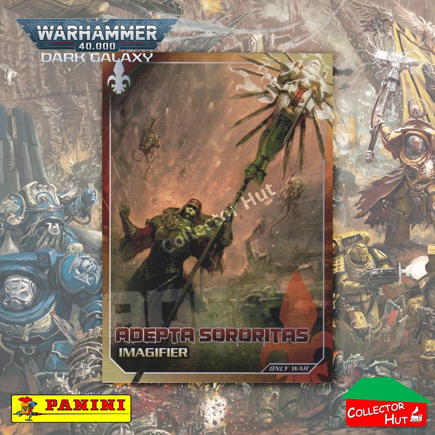 PANINI Warhammer 40,000 Dark Galaxy Only War Base Trading Cards #1-225