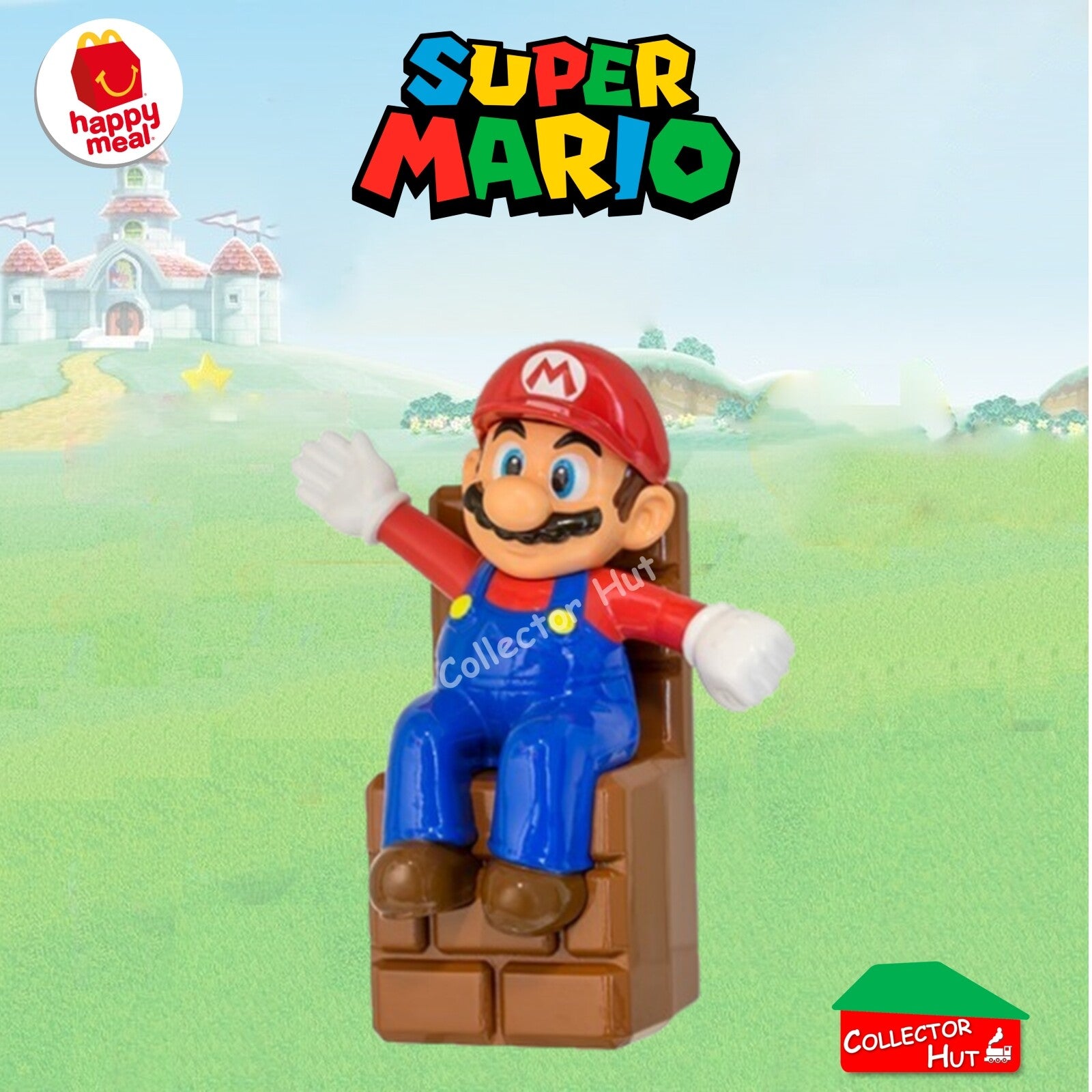 McDonald's Happy Meal Super Mario 2017 Plastic Toys Figurines New & Sealed