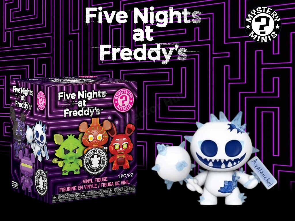 Funko Mystery Minis Five Nights at Freddy's Figurines Season 6 Special Delivery