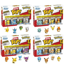 Pokemon Bitty Pop! 4-Pack Pikachu Bulbasaur Charmander Squirtle