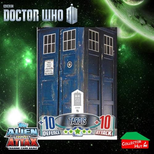 Topps Dr Who Alien Attax 50th Anniversary Edition RARE Limited & Companion Cards