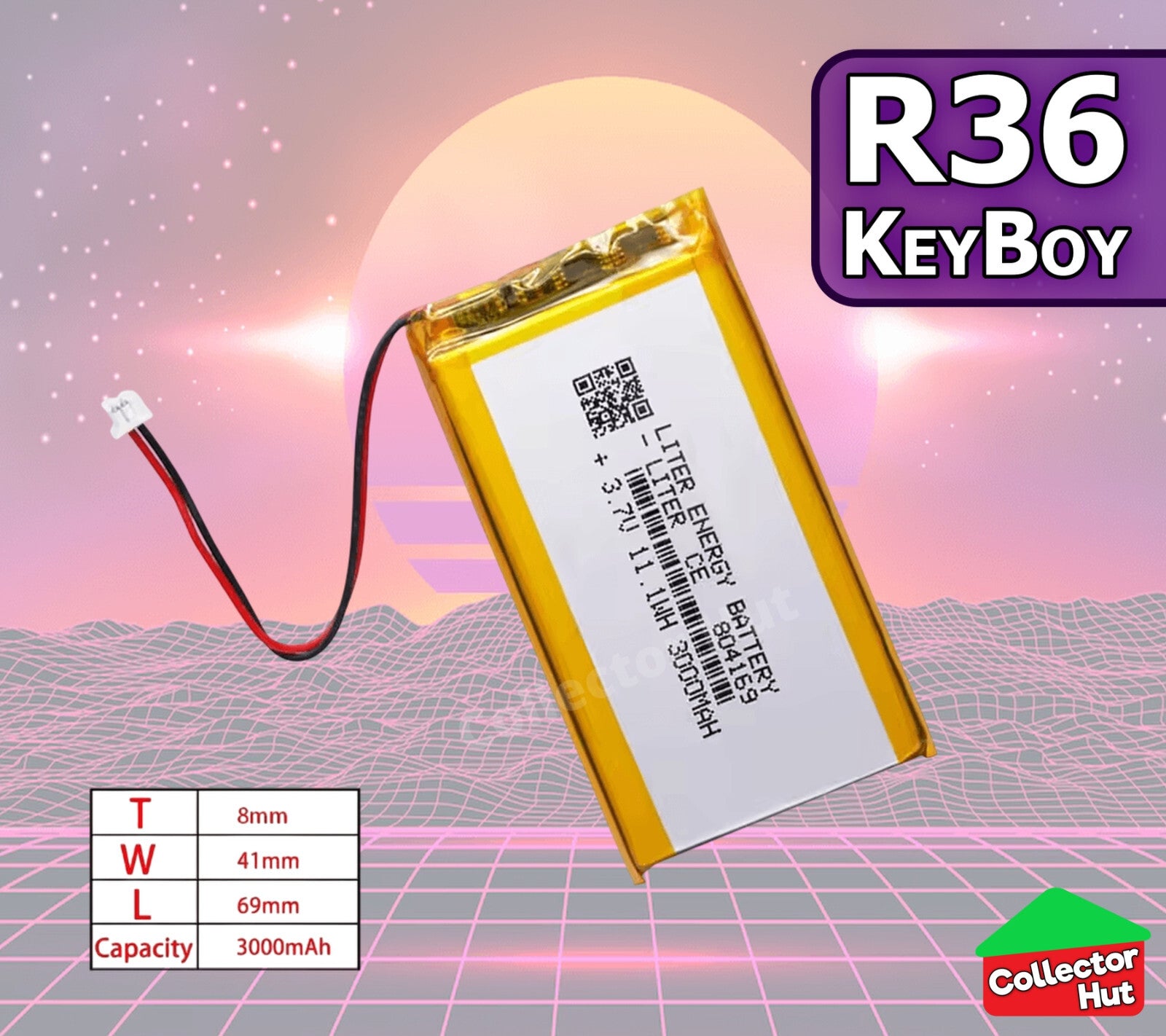 R36S R36H KeyBoy Accessories Carry Case Screen Protector SD Card Storage Upgrade