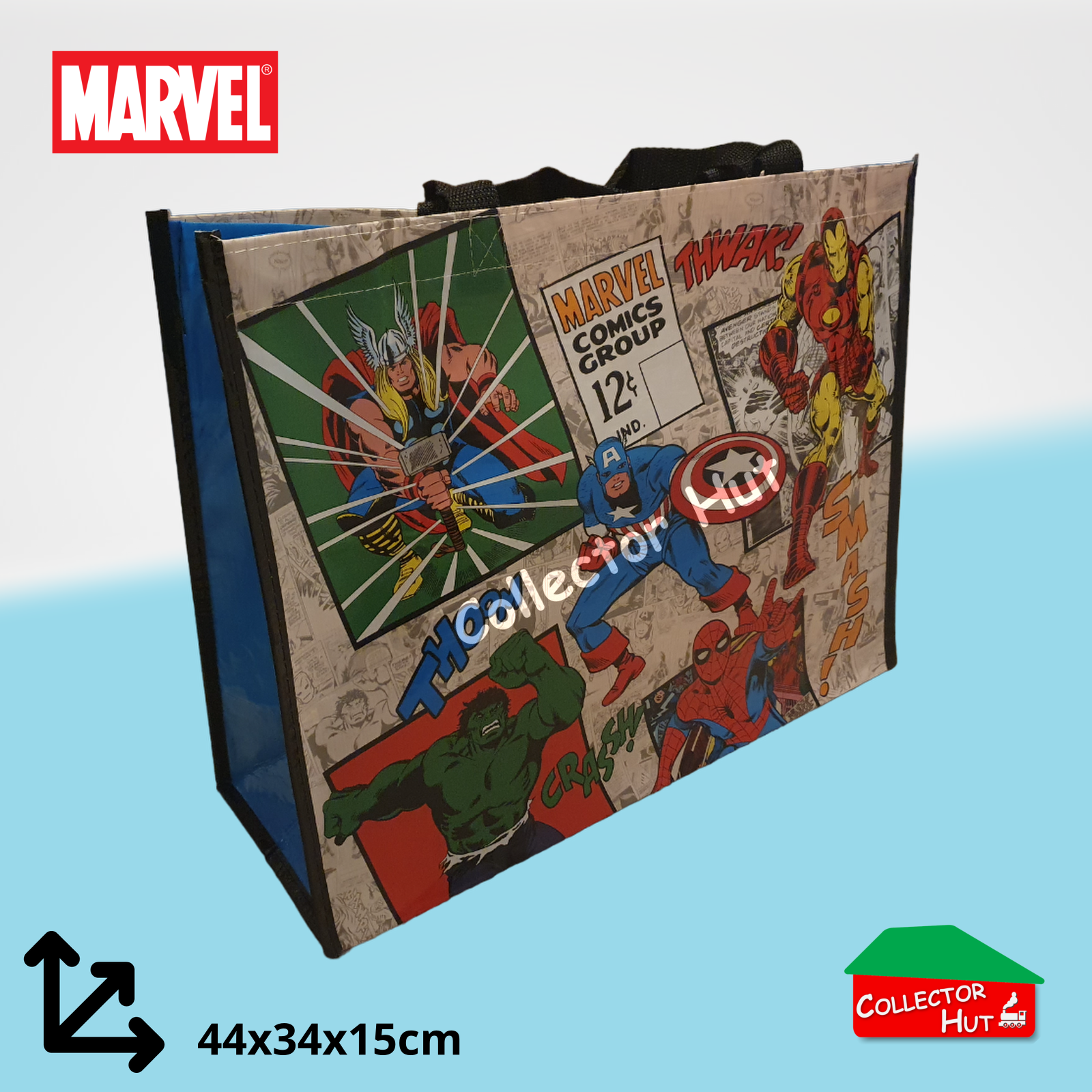 Reusable Tote Shopping Gift Bags Medium & Large Many Patterns Marvel Disney