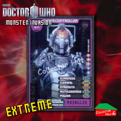 DOCTOR WHO Monster Invasion EXTREME Cards 166-344 New Fresh & Sleeved YOU CHOOSE