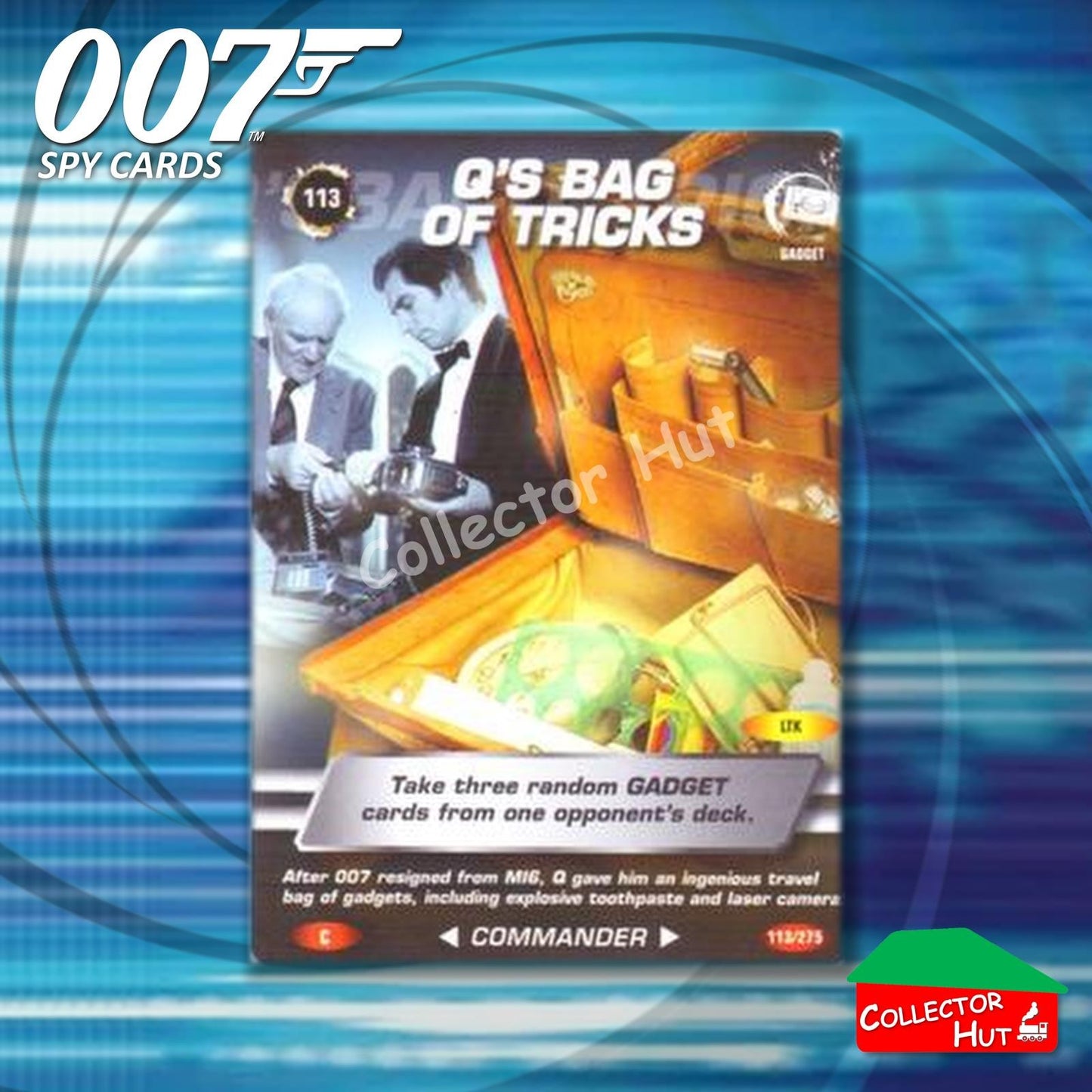 James Bond 007 Commander Spy Cards BASE COMMON YOU CHOOSE