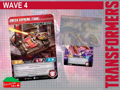 Transformers TCG CHARACTER Trading Cards All Waves