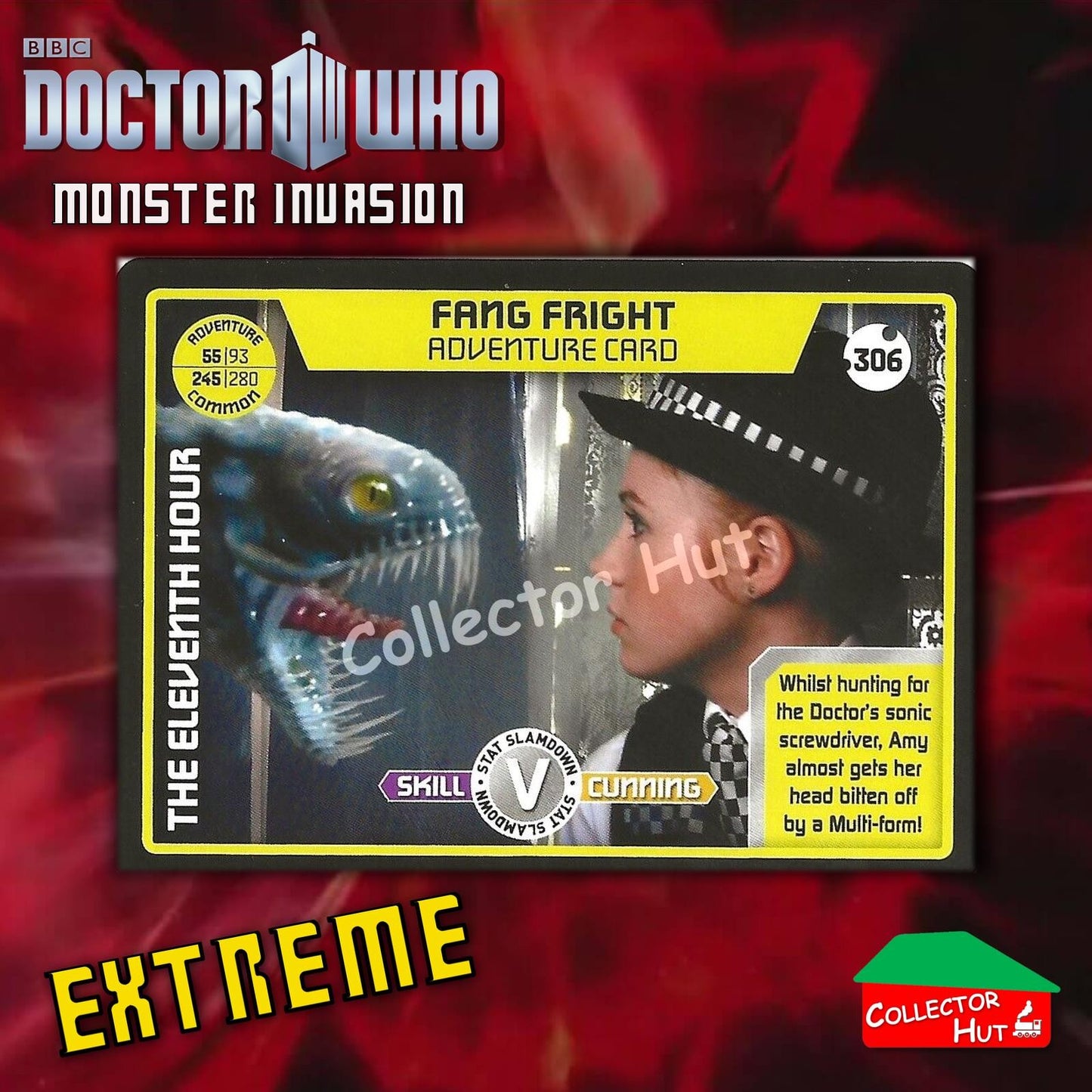 DOCTOR WHO Monster Invasion EXTREME Cards 166-344 New Fresh & Sleeved YOU CHOOSE