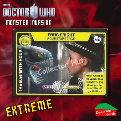 DOCTOR WHO Monster Invasion EXTREME Cards 166-344 New Fresh & Sleeved YOU CHOOSE