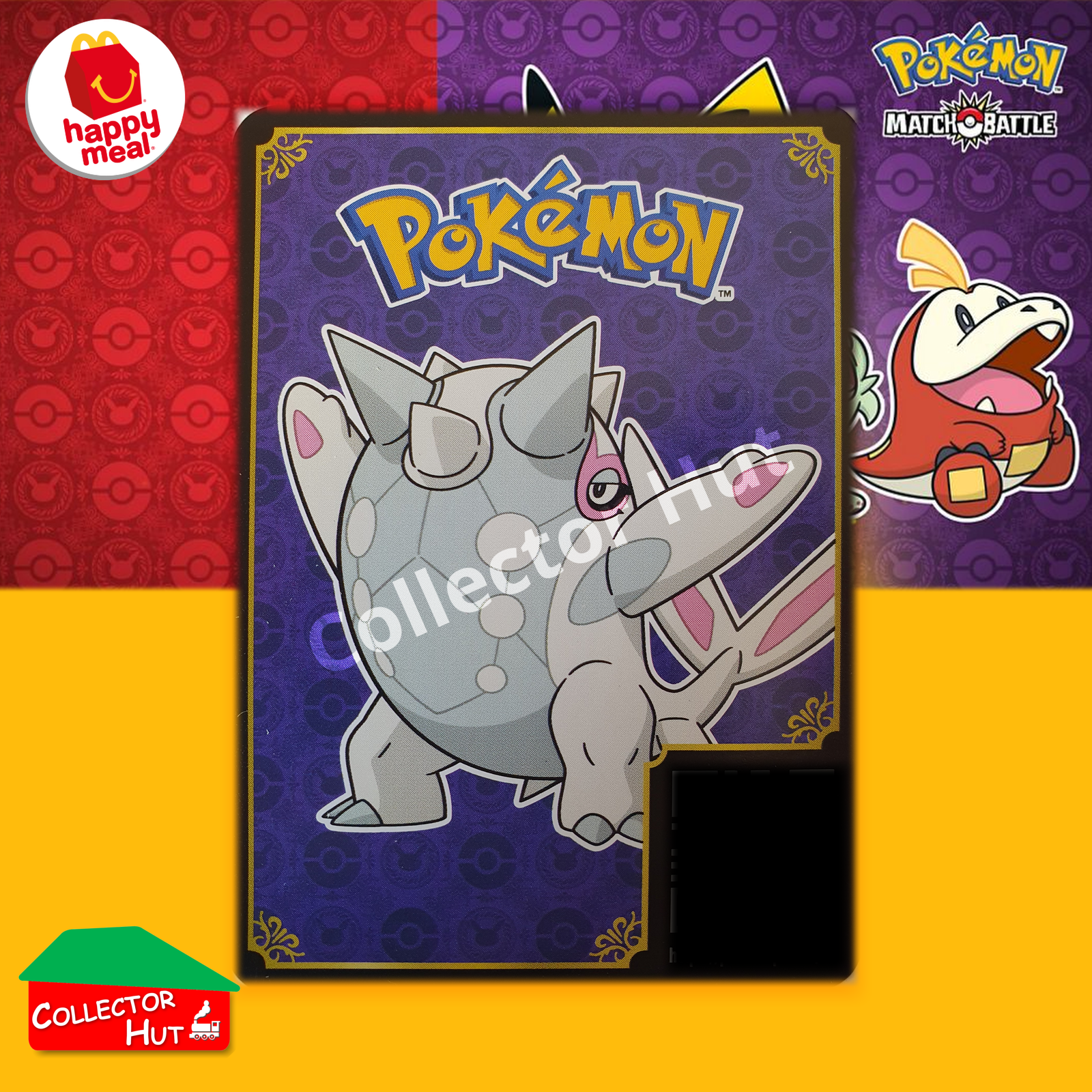 McDonald's Happy Meal 2023 Pokémon Match Battle SINGLE Trading Cards You Choose