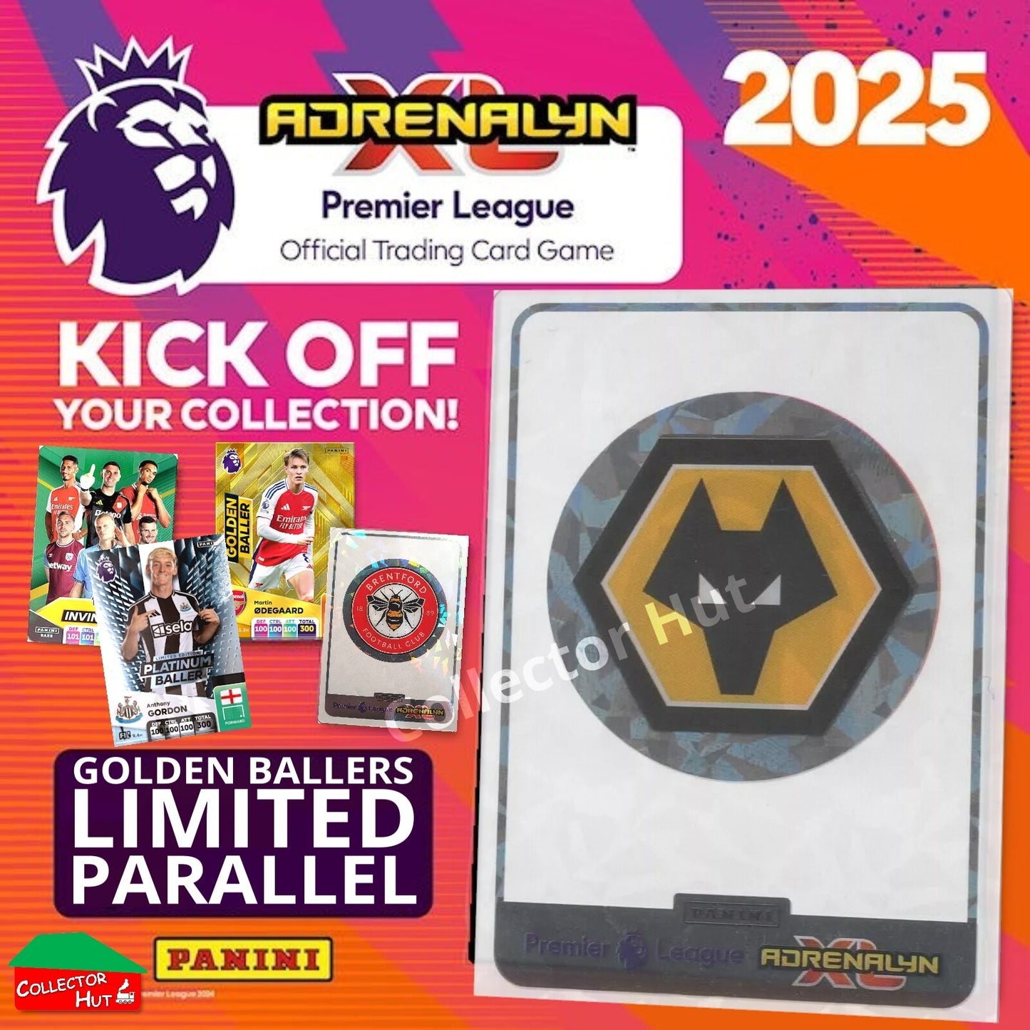 Panini Adrenalyn XL Premier League 2025 2024/25 Golden Ballers & Limited Edition
