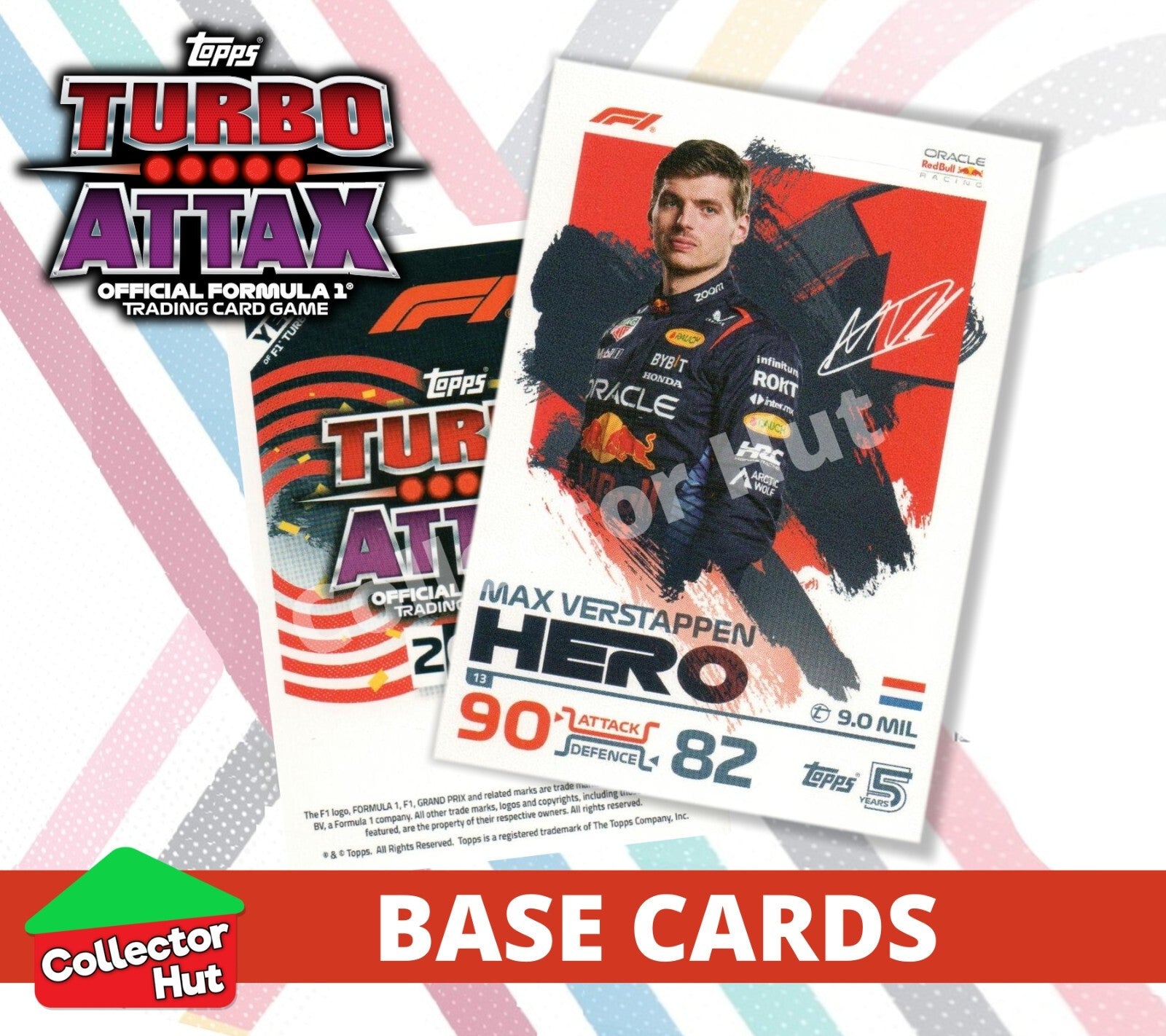 Topps Turbo Attax Formula 1 F1 2024 #1-166 Base Cards YOU CHOOSE