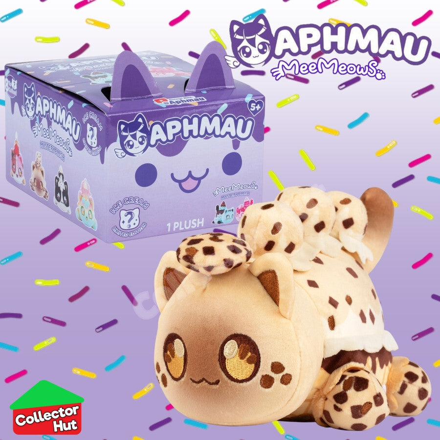 Aphmau MeeMeows Mystery 6" Plush ICE CREAM Limited Edition IDENTIFIED You Choose