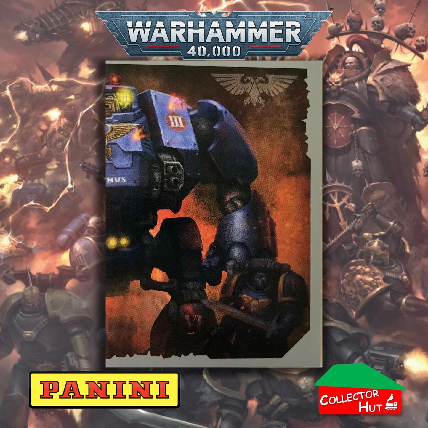 PANINI Warhammer 40,000 Warriors of the Emperor Stickers You Choose
