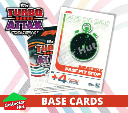 Topps Turbo Attax Formula 1 F1 2024 #1-166 Base Cards YOU CHOOSE