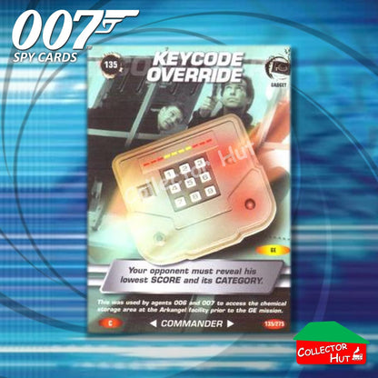 James Bond 007 Commander Spy Cards BASE COMMON YOU CHOOSE