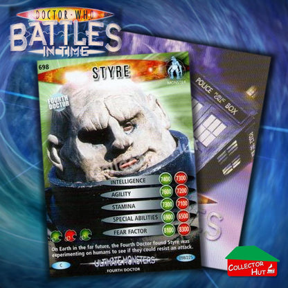 DOCTOR WHO Battles in Time #601-825 ULTIMATE MONSTERS RARE & COMMON Cards