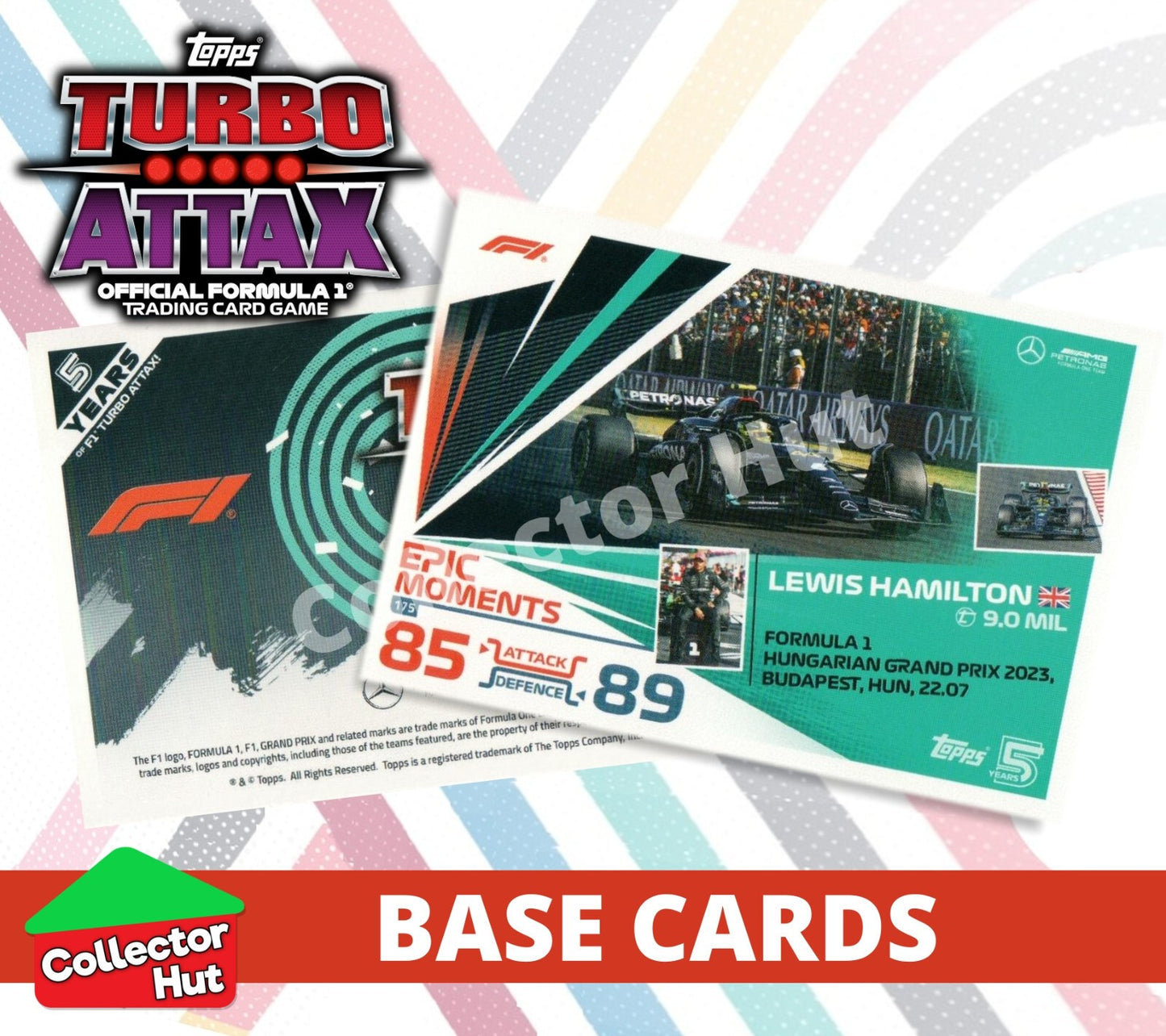 Topps Turbo Attax Formula 1 F1 2024 #167-312 Base Cards YOU CHOOSE