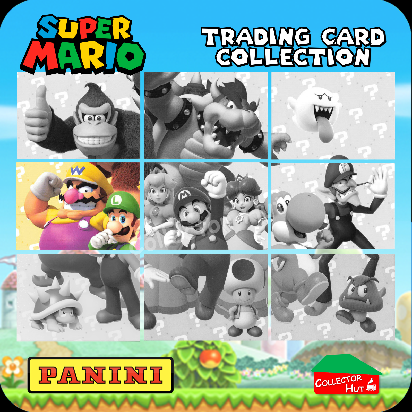 PANINI Super Mario PUZZLE & LIMITED EDITION Trading Cards Choose Your Card!