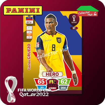 Panini Adrenalyn XL Qatar World Cup 2022 Trading Cards BASE SET #28-144