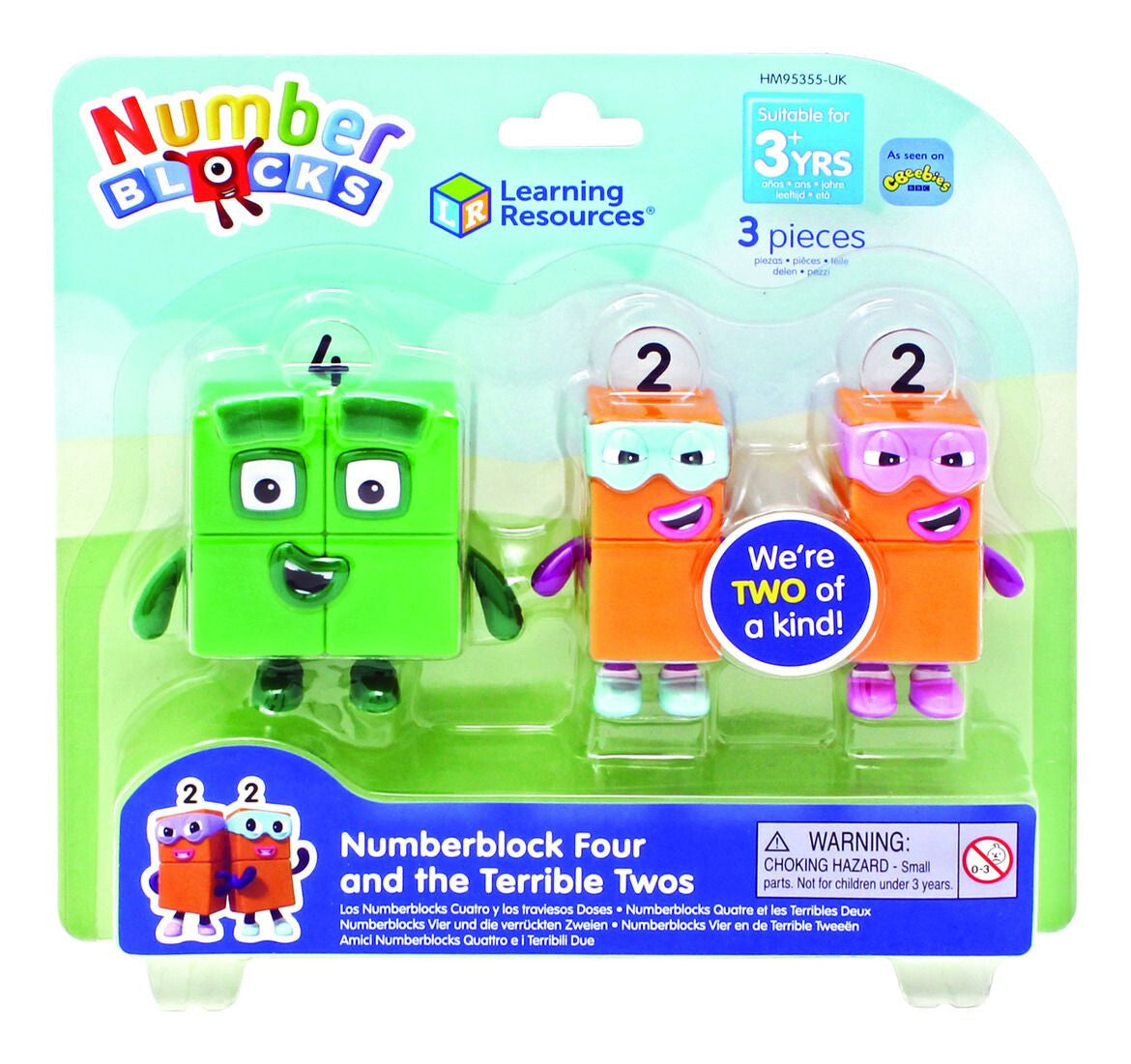 Numberblocks Friends Mathlink Cubes Figure 1-30 Educational Toys CBeebies