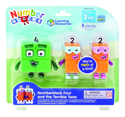 Numberblocks Friends Mathlink Cubes Figure 1-30 Educational Toys CBeebies