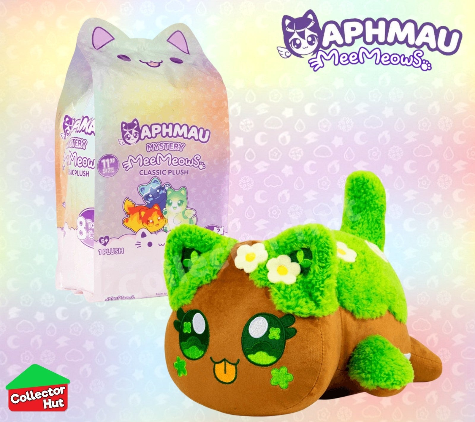 Aphmau MeeMeows Mystery 28cm 11" Plush Litter 8 ELEMENTAL IDENTIFIED You Choose
