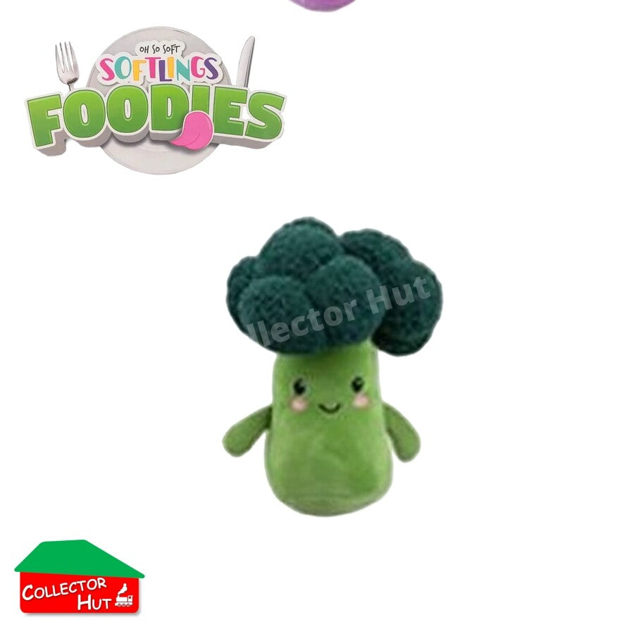 Softlings Foodies Plush 16cm VEGGIE Ultra Novelty Soft Toys BNWT