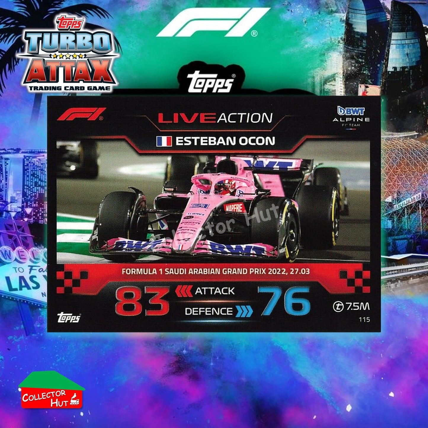 Topps Turbo Attax Formula 1 F1 2023 2023/24 Base Cards #1 - #171