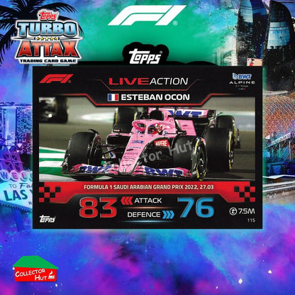 Topps Turbo Attax Formula 1 F1 2023 2023/24 Base Cards #1 - #171