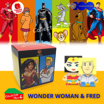 McDonald's Happy Meal WB Warner Brothers 100th Year Anniversary DC Tin Head Toys