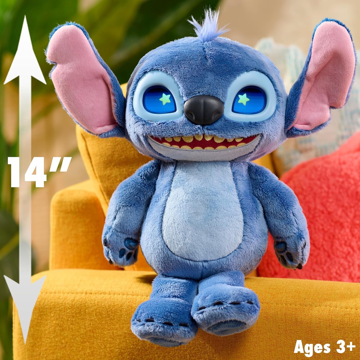 Disney Stitch Many Moods Stitch 35cm Interactive Plush