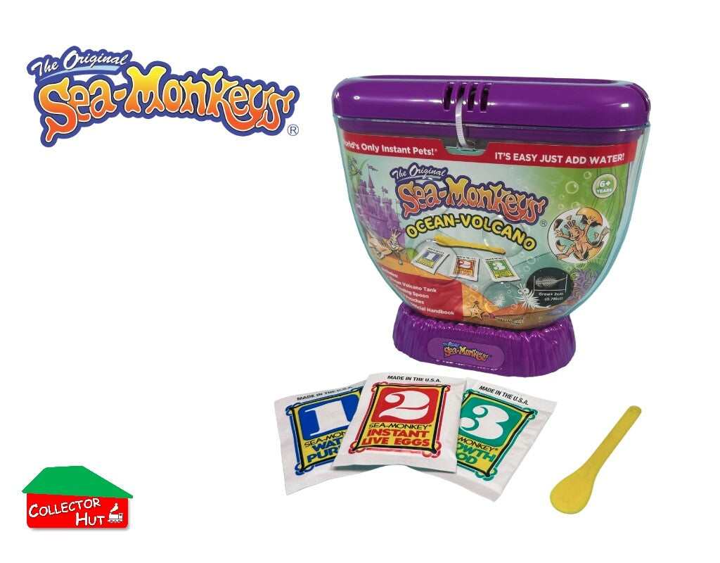 Sea Monkeys Volcano Zoo Grow Your Own Pets Educational Science Kit