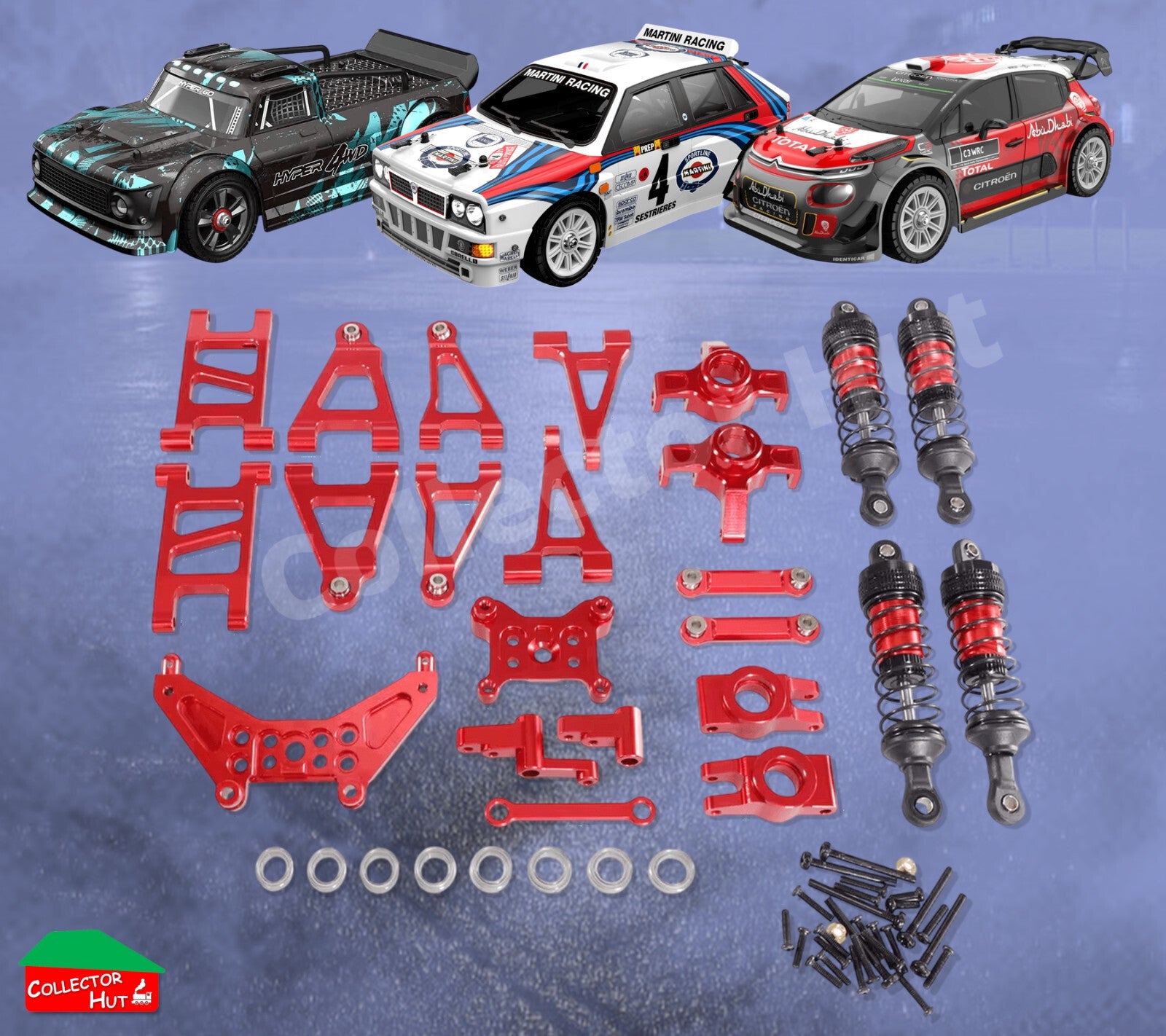 MJX Hyper Go 14301 14302 14303 Upgrades & Accessories Bodykits Wheels Suspension
