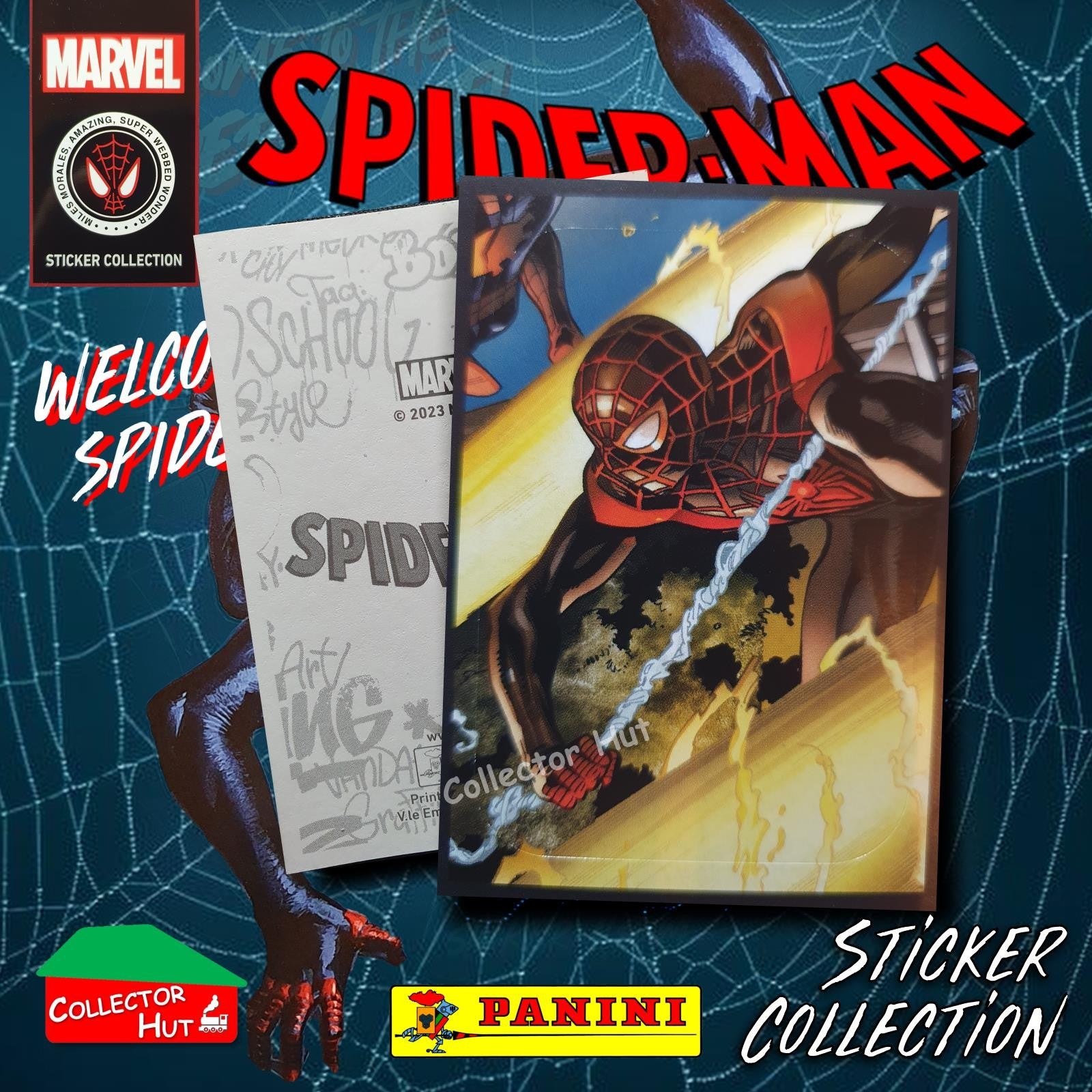 Panini Spider-Man Spider-Verse 2023 Collection Sticker Singles #1-163 & F1-30