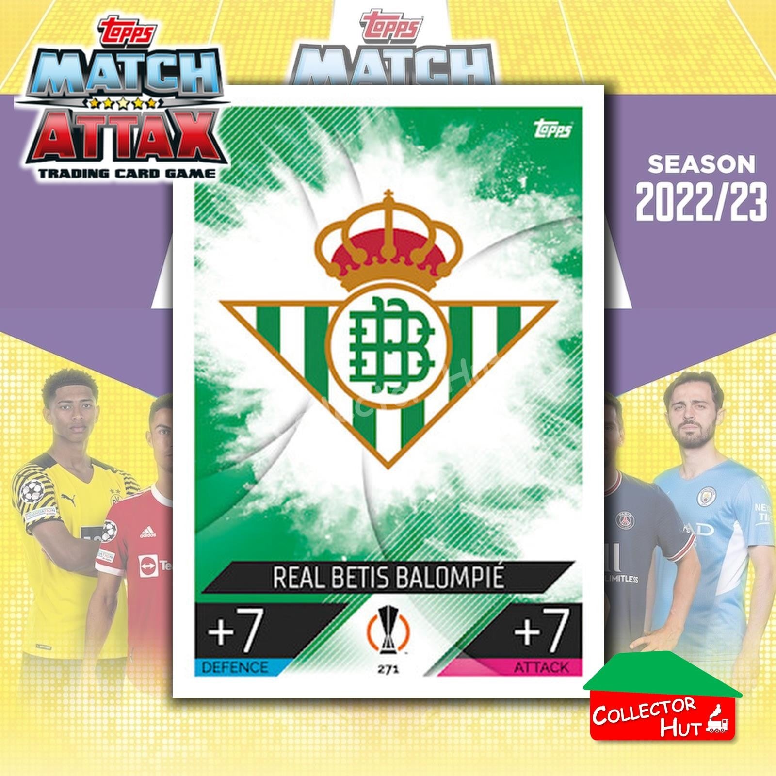 Topps Match Attax Europa Champions League 2022/23 TCG Trading Cards Base 190-387