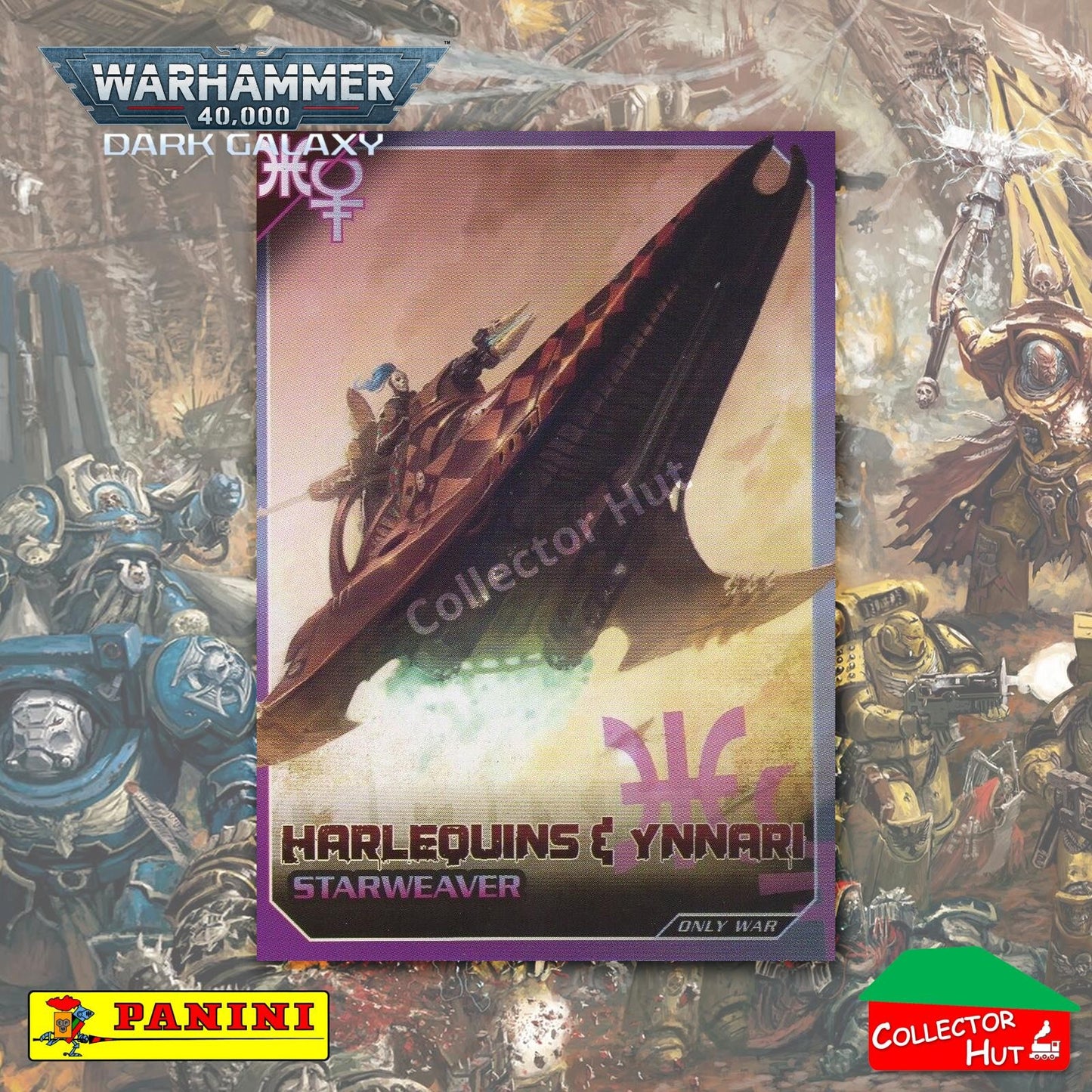 PANINI Warhammer 40,000 Dark Galaxy Only War Base Trading Cards #1-225