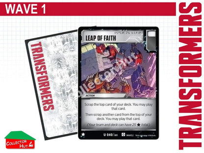 Transformers TCG Wave 1 BATTLE Cards Common/Uncommon