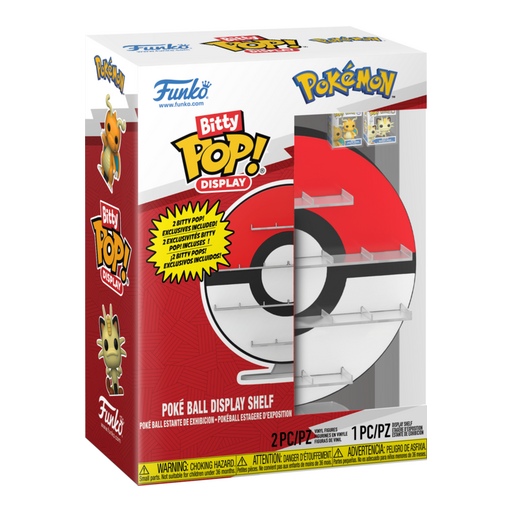 Funko Bitty Pop Pokemon Poké Ball Display Stand