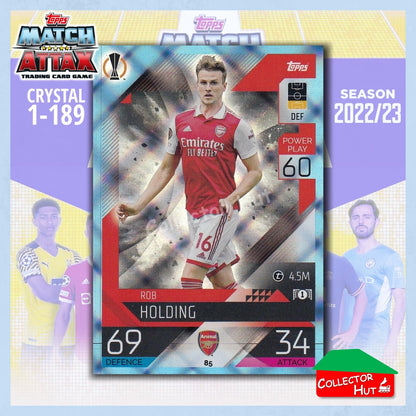 Topps Match Attax Europa Champions League 2022/23 Crystal Parallel Cards 1-189