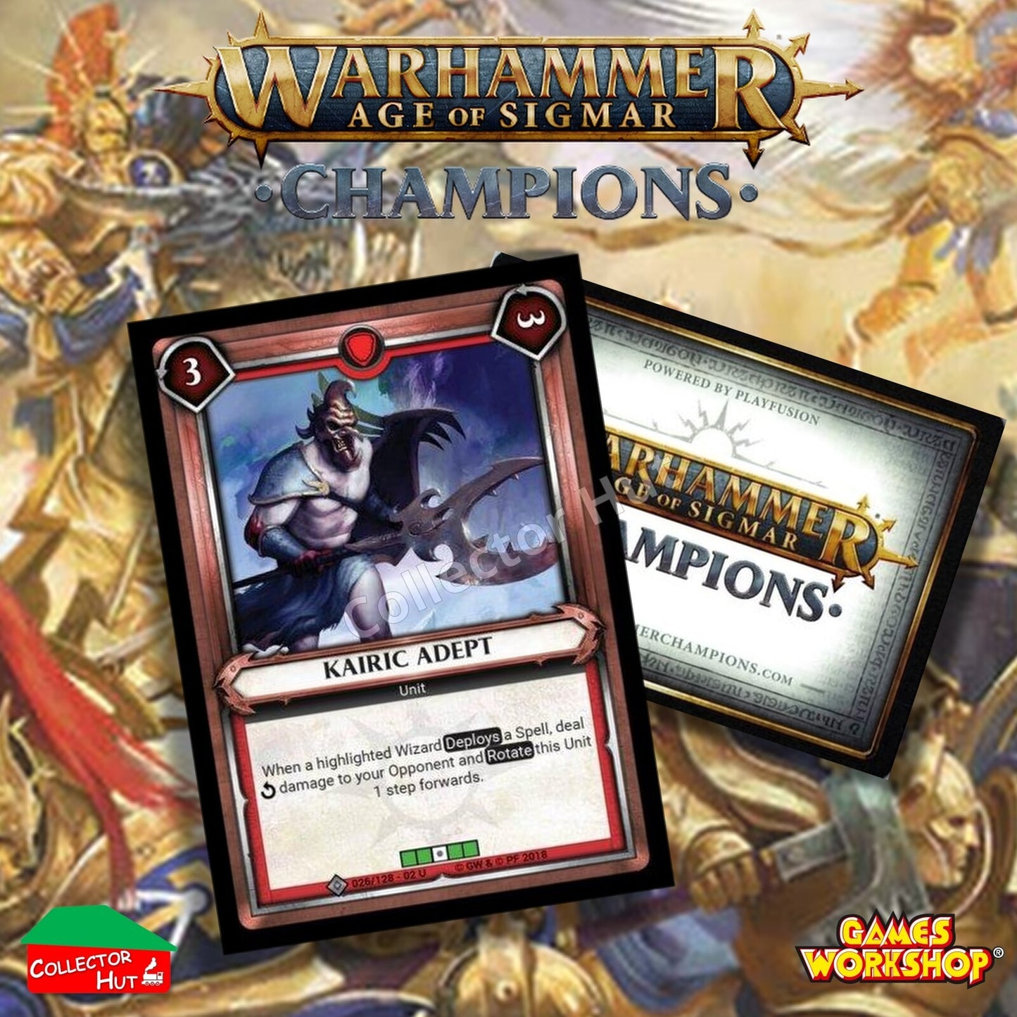 Warhammer Age of Sigmar: Champions Wave 2 ONSLAUGHT Trading Cards CHOOSE SINGLES
