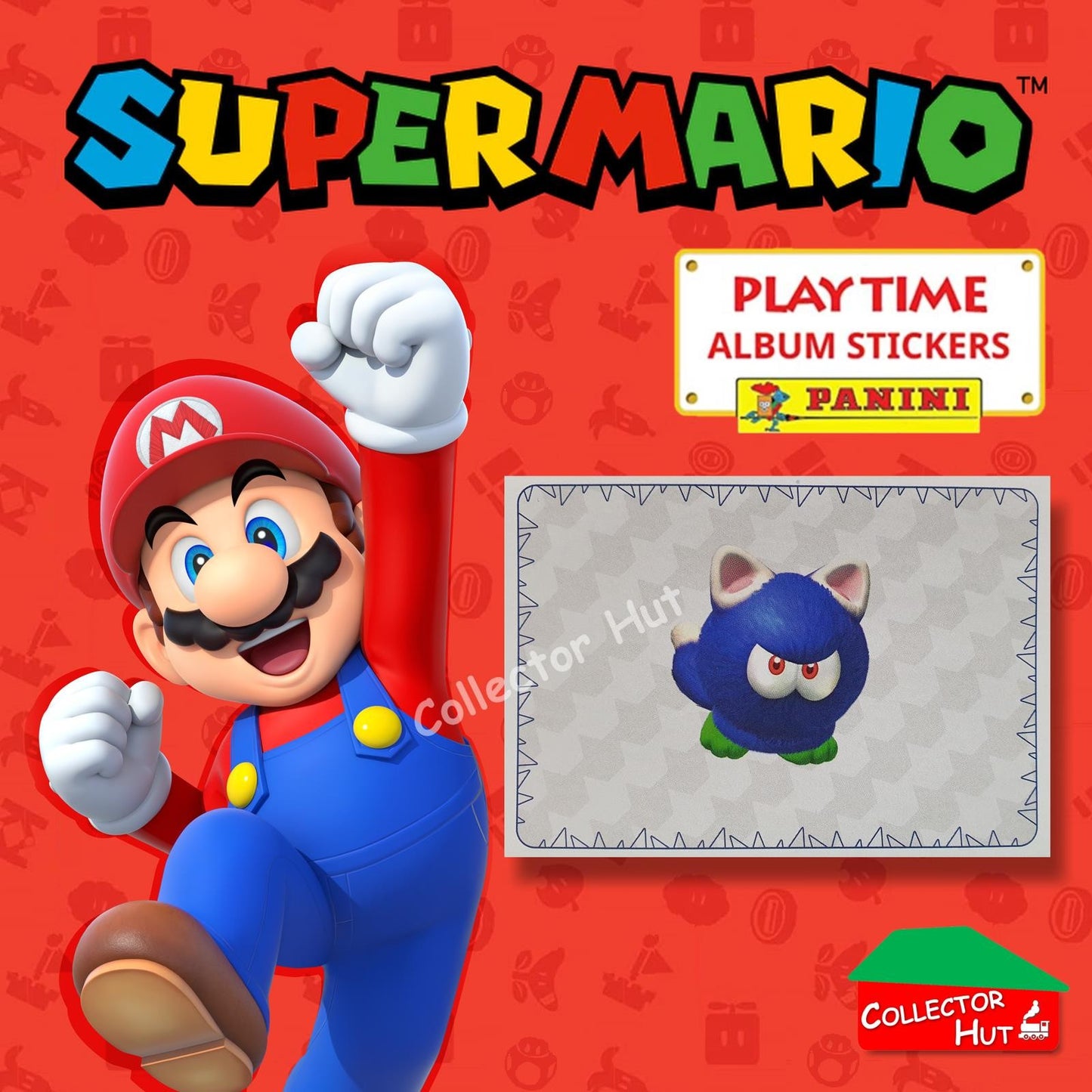 Panini Super Mario Playtime Sticker Collection Singles