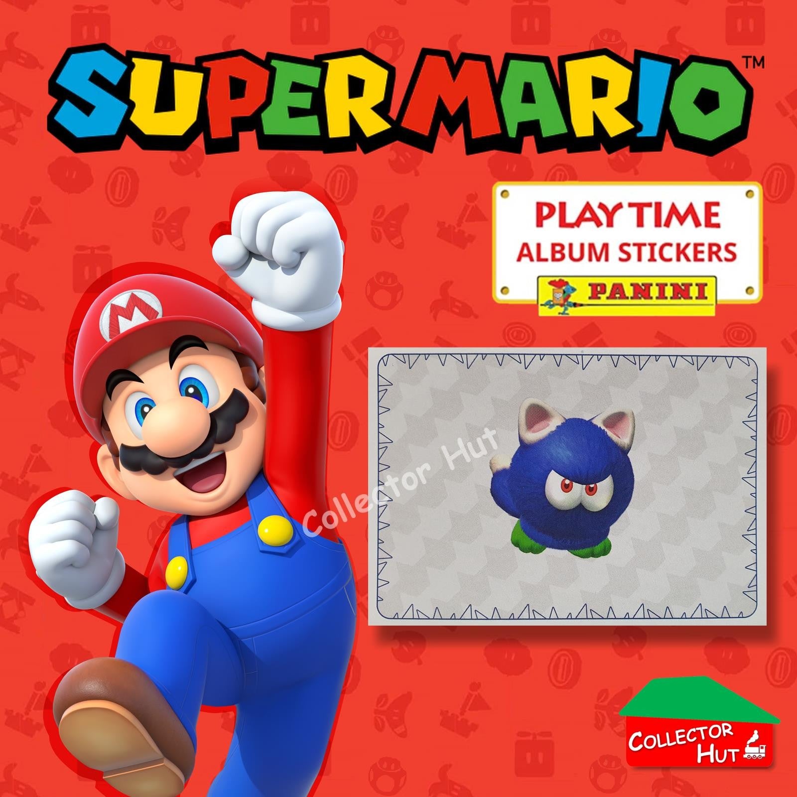 Panini Super Mario Playtime Sticker Collection Singles