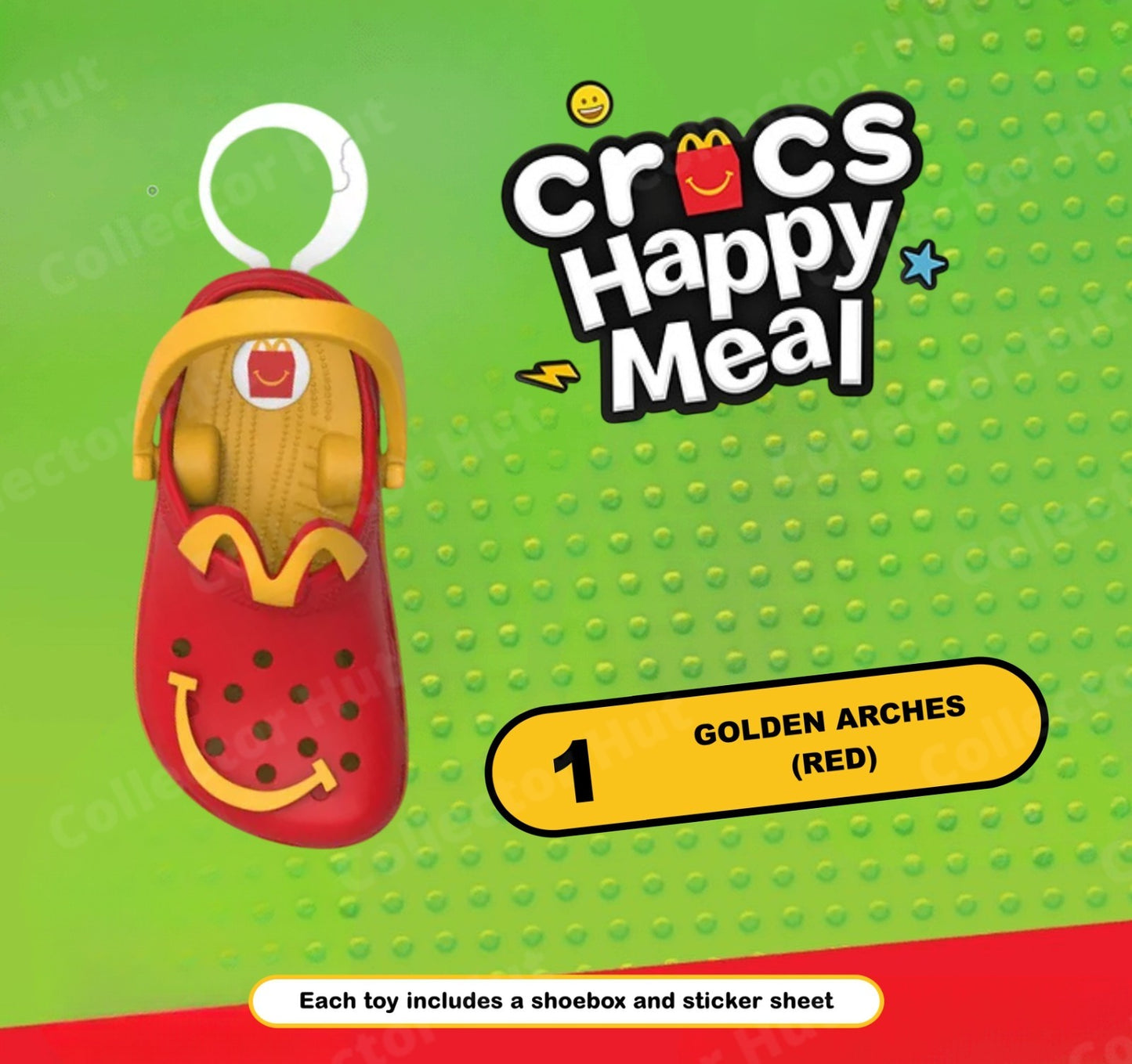 McDonald’s Happy Meal Toy Mini Crocs Keyring Clip 2026  U K