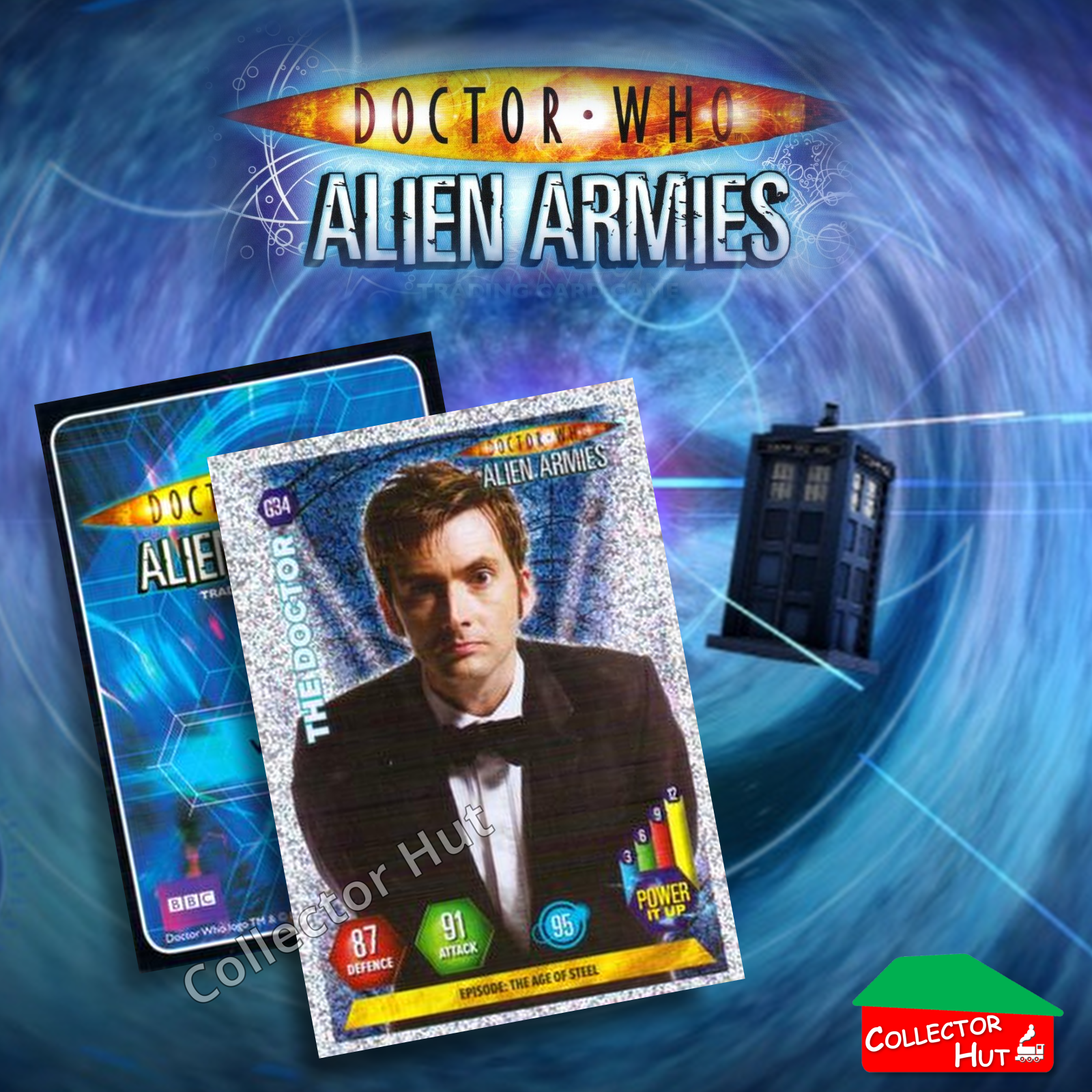 DOCTOR WHO Alien Armies Trading Cards Glitter Super Emboss Foil Cards