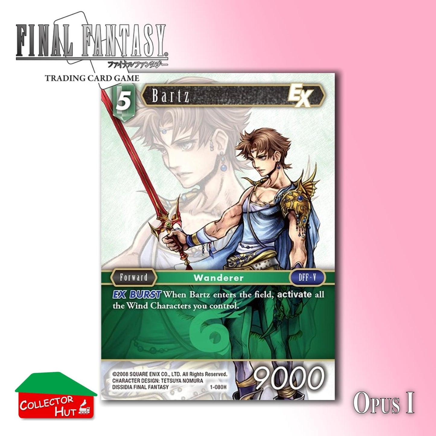 Final Fantasy Trading Card Game OPUS I Singles You Choose