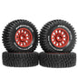 RC Model Wheels Tyres 12mm Hub 73mm x 34mm 38g 4pcs Set Car Truck MN168 WPL