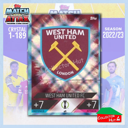 Topps Match Attax Europa Champions League 2022/23 Crystal Parallel Cards 1-189