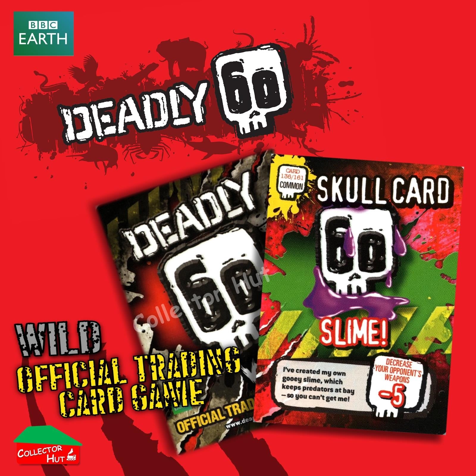 CBBC Deadly 60 WILD Trading Cards  Choose Your Cards