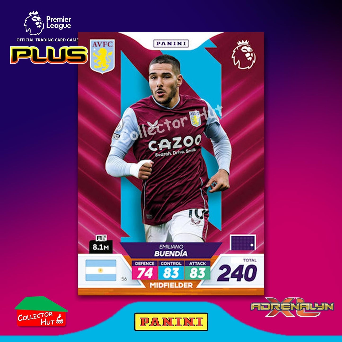 Panini Premier League Adrenalyn XL PLUS 2023 2022/23 Base Cards #10 - #189